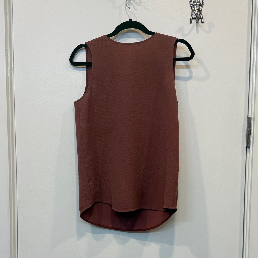 Theory Sleeveless Pink Top
